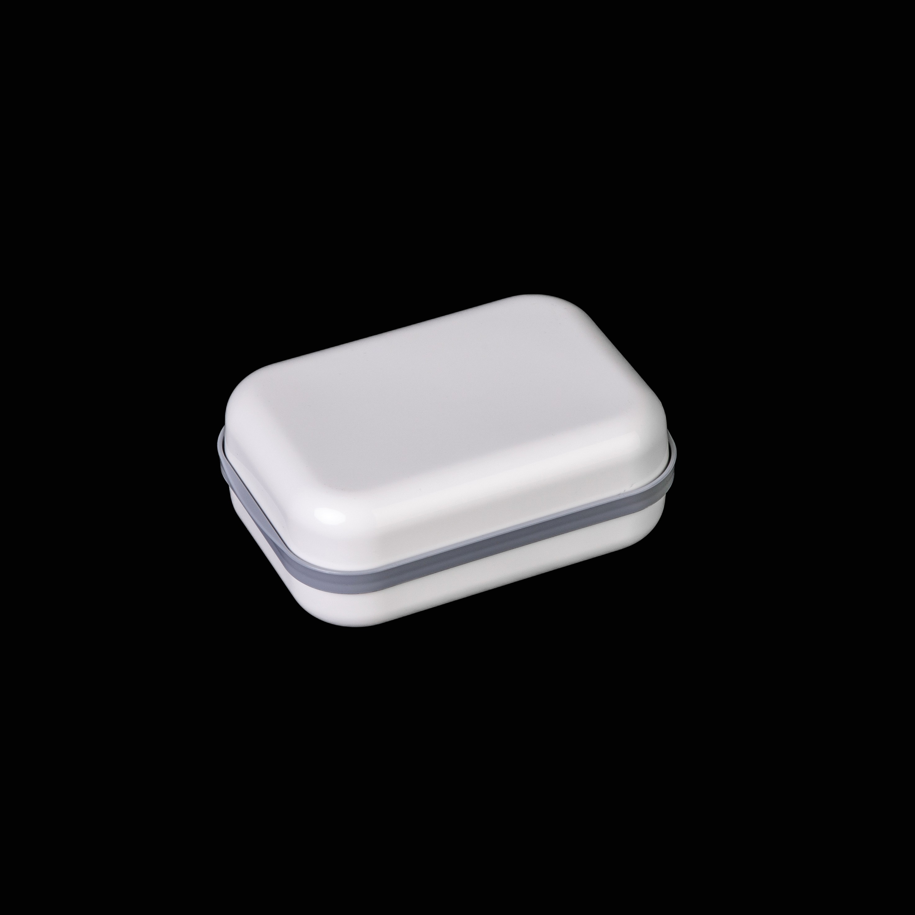 Мыльница Touch, 13,5 см, пластик, белый