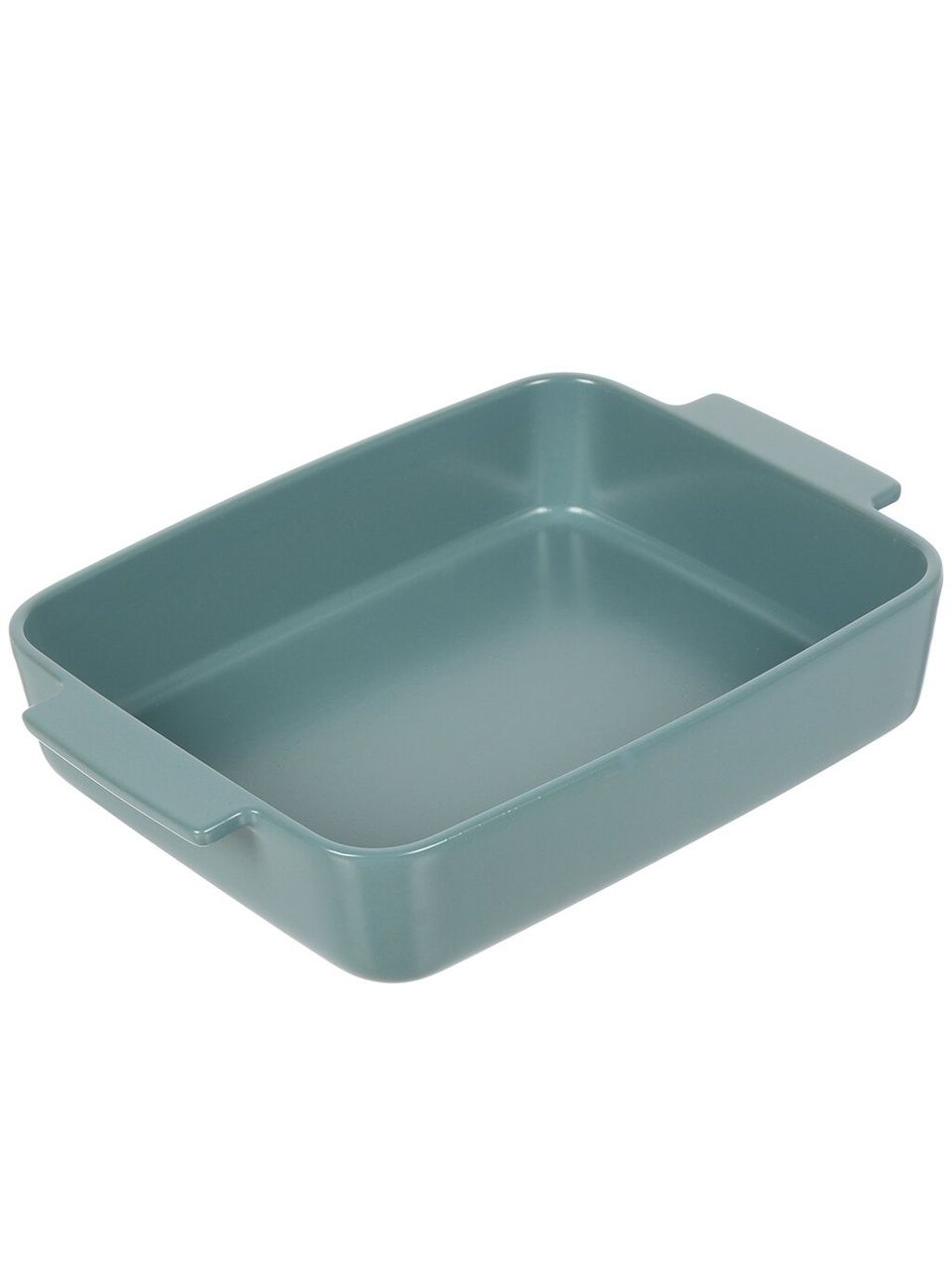 Керамическая квадратная форма для запекания Slate, 28 см, 2.7 л, темно-серый